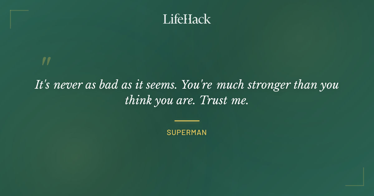 Quote by Superman