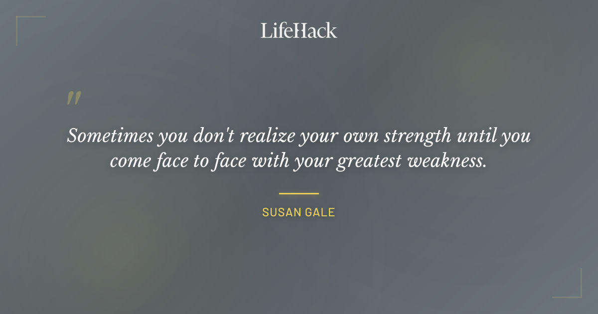 Quote by Susan Gale