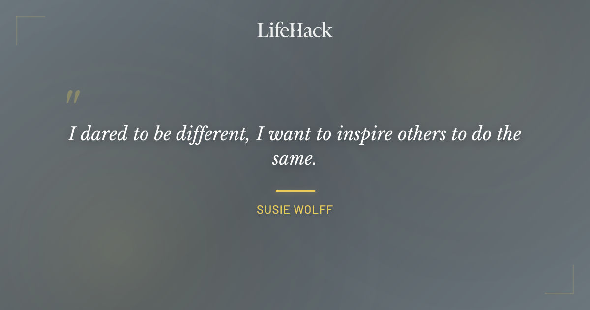 Quote by Susie Wolff