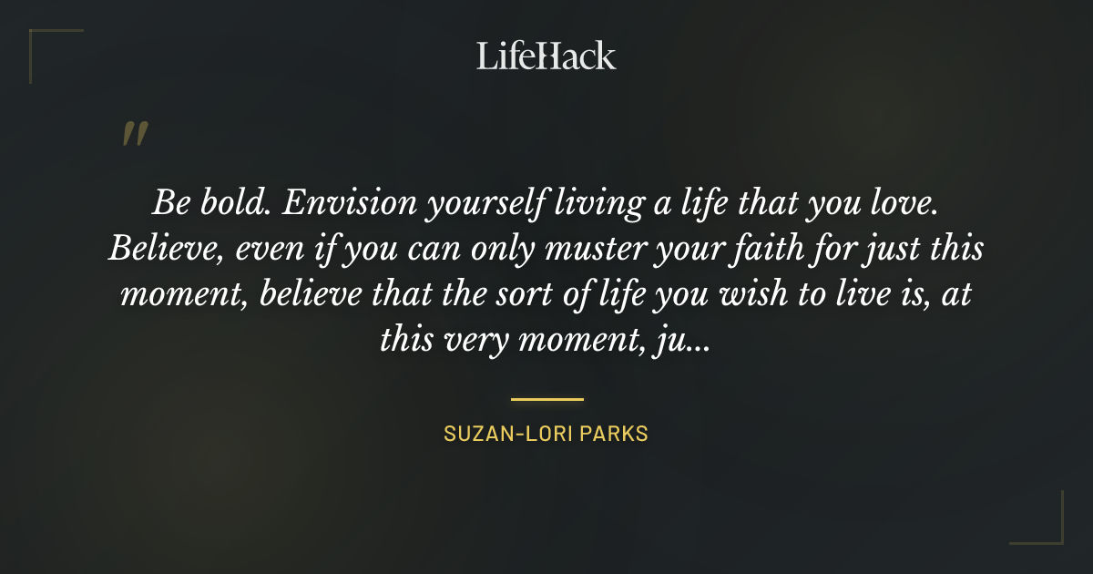 Quote by Suzan-Lori Parks
