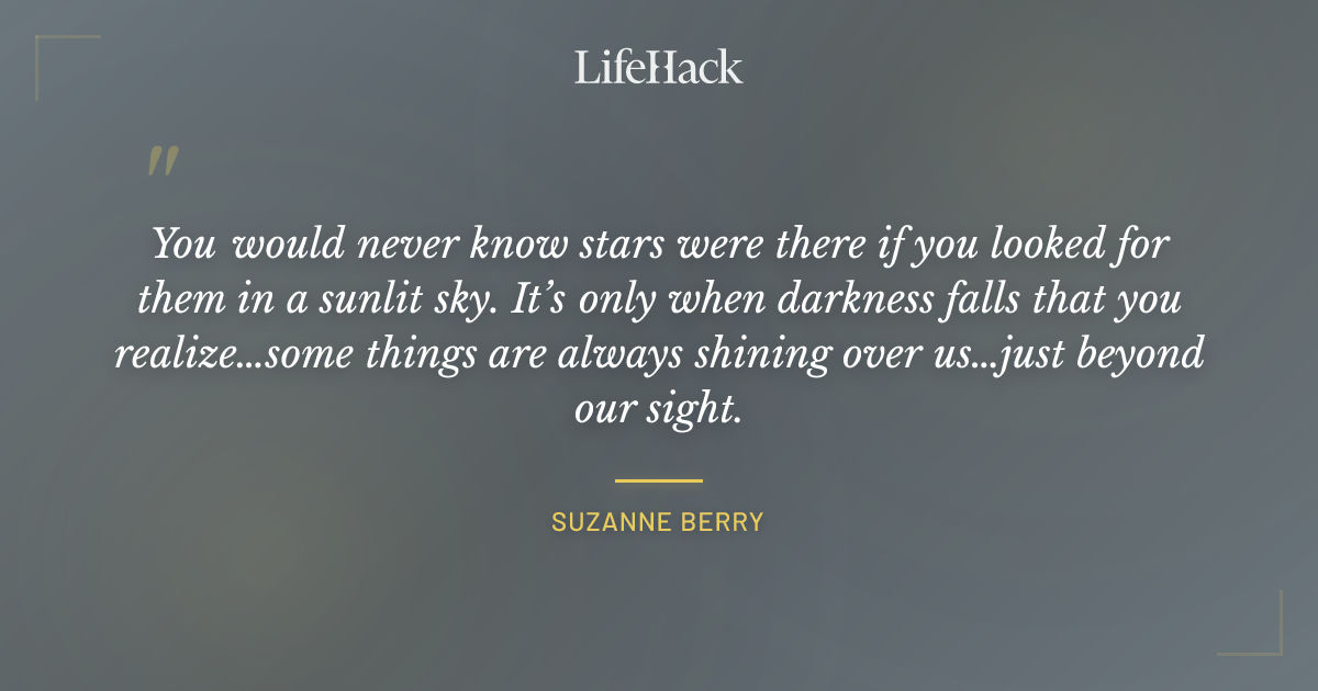 Quote by Suzanne Berry