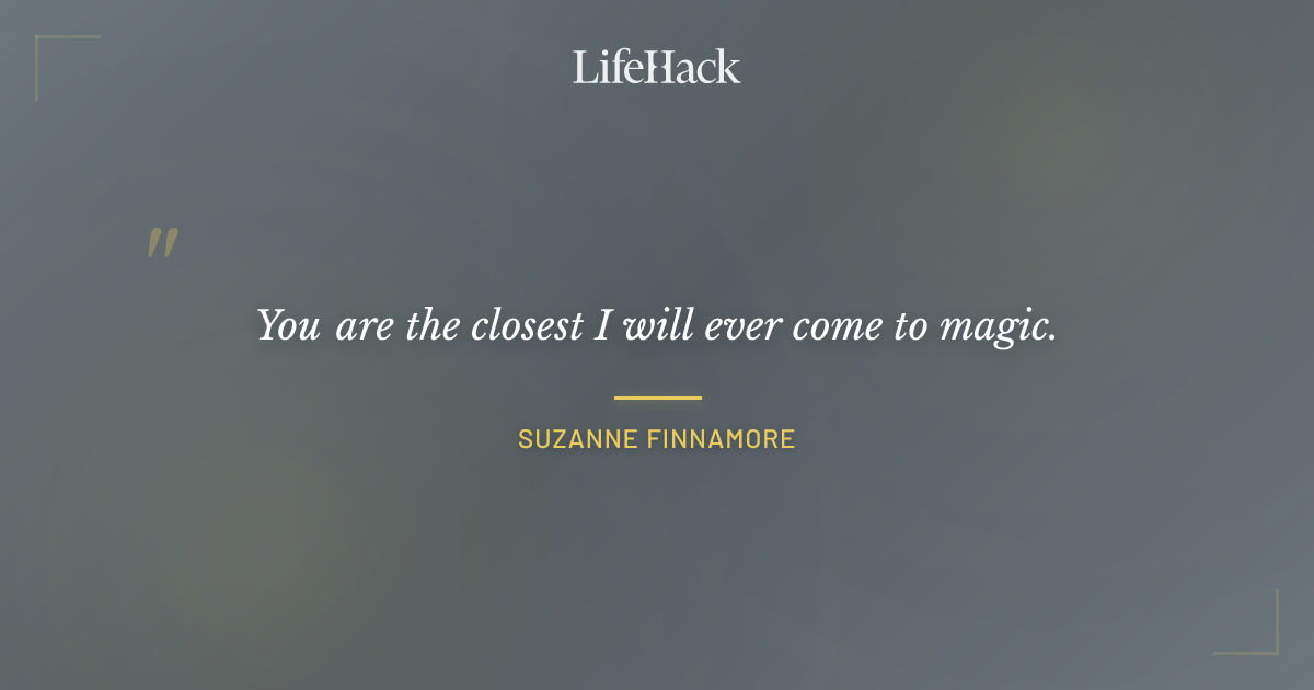 Quote by Suzanne Finnamore