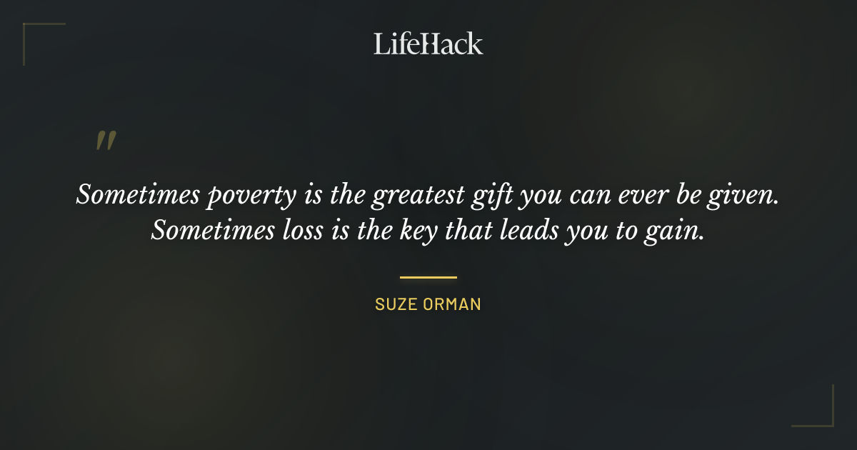 Quote by Suze Orman