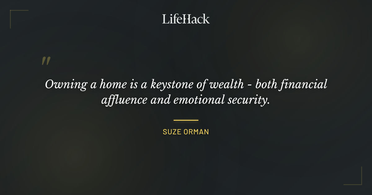 Quote by Suze Orman