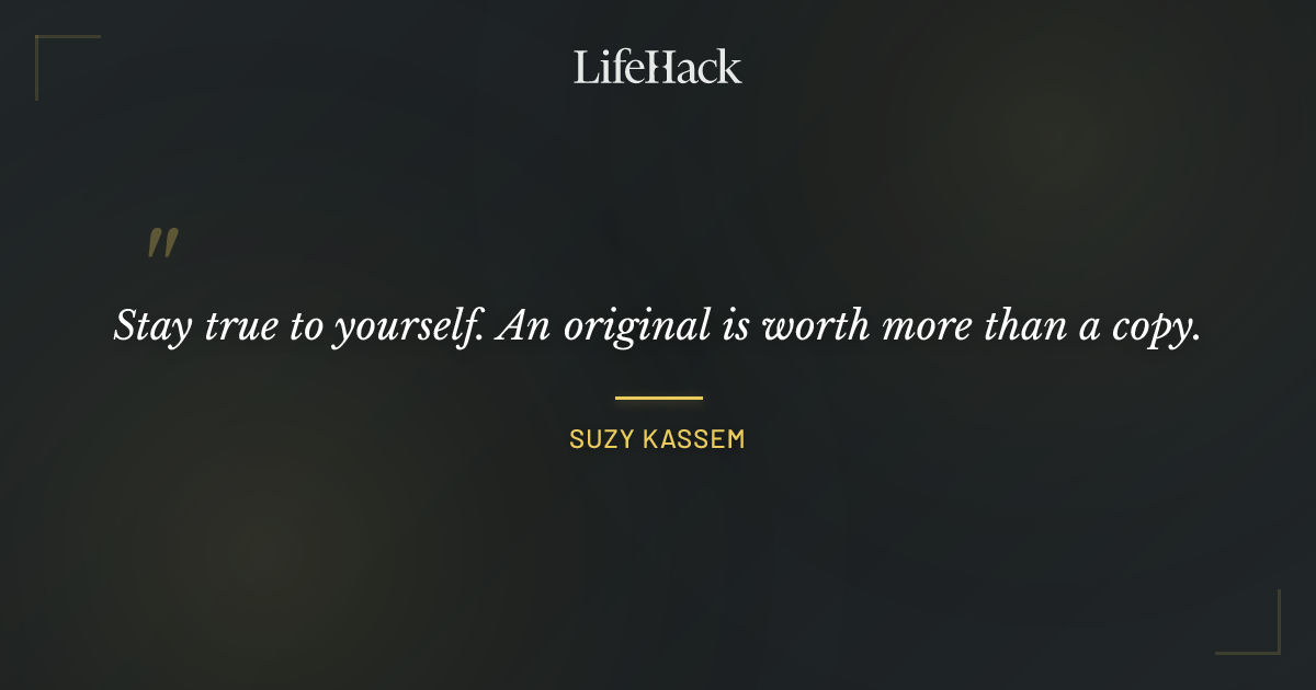 Quote by Suzy Kassem