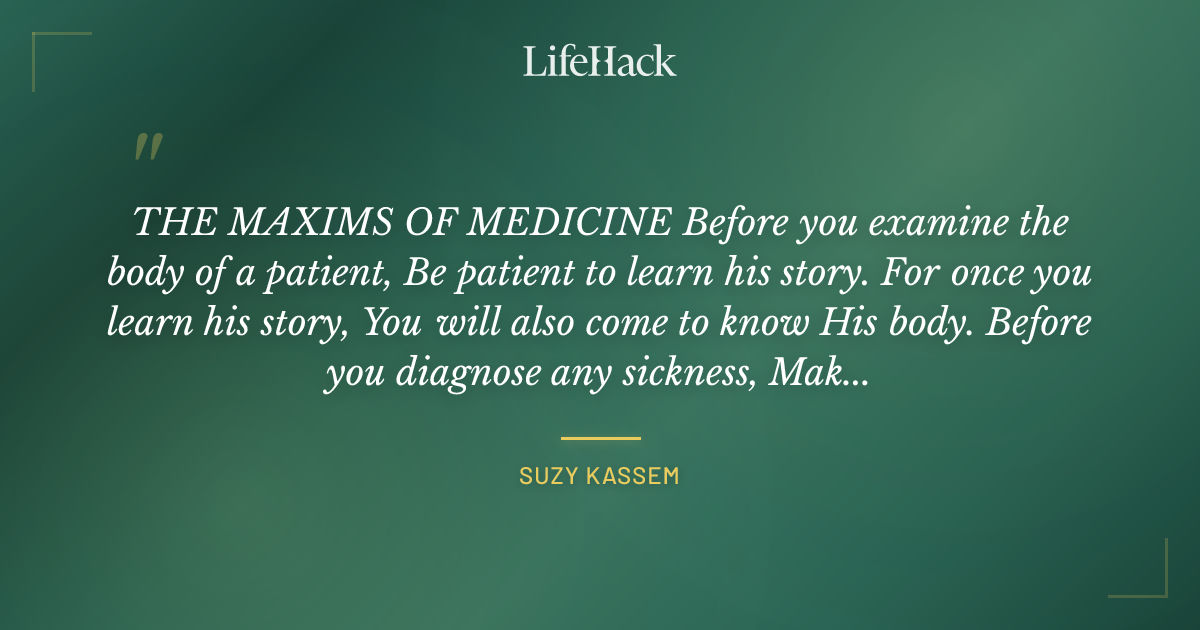 Quote by Suzy Kassem