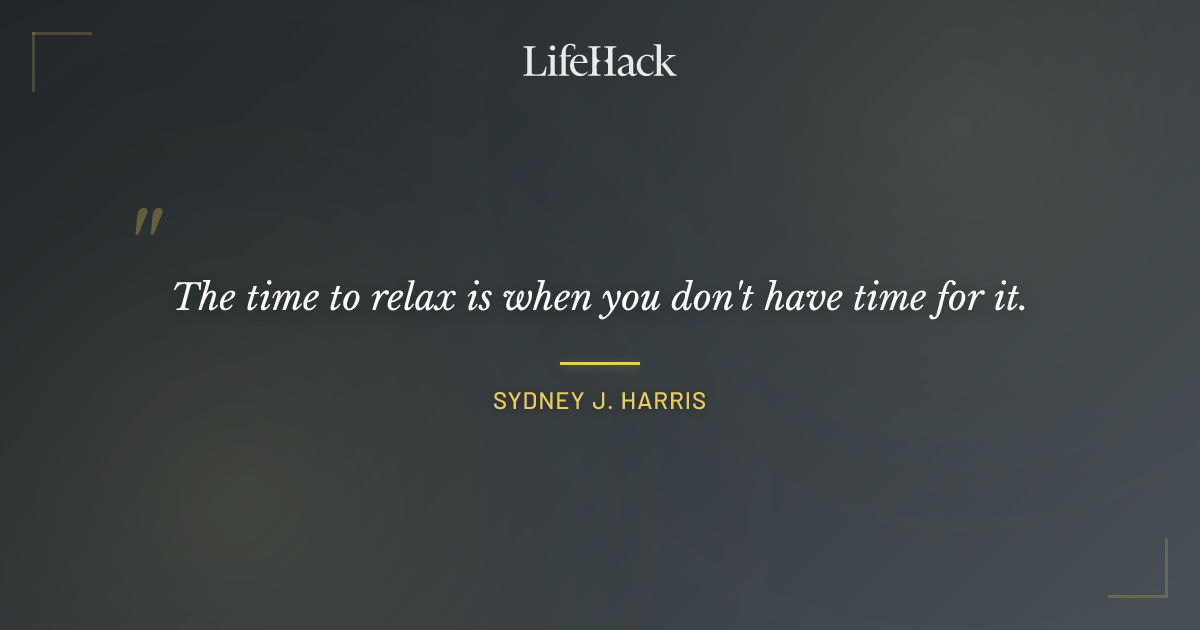 Quote by Sydney J. Harris