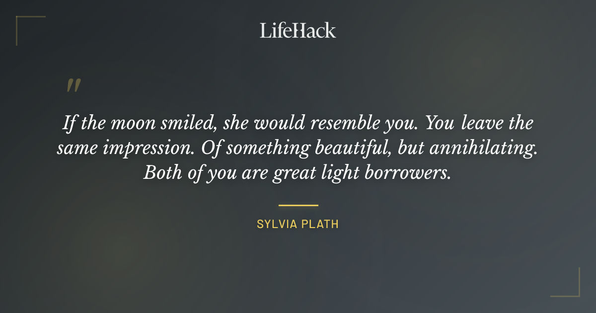 Quote by Sylvia Plath