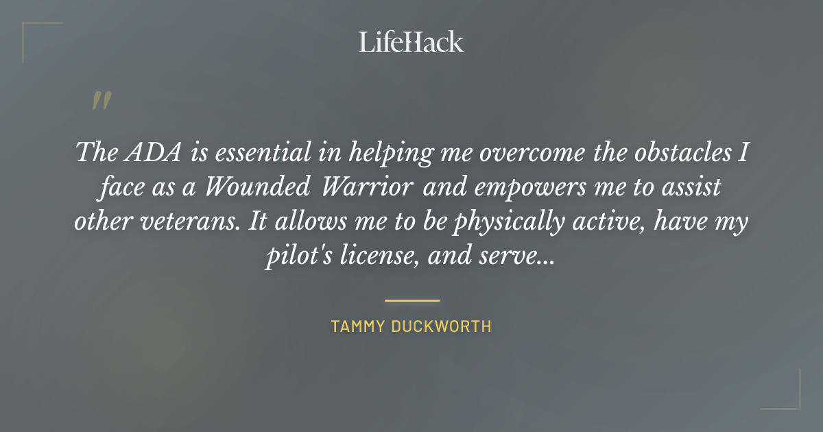 Quote by Tammy Duckworth