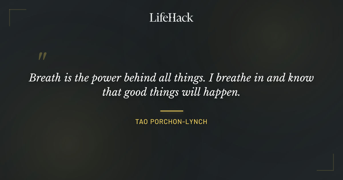 Quote by Tao Porchon-Lynch
