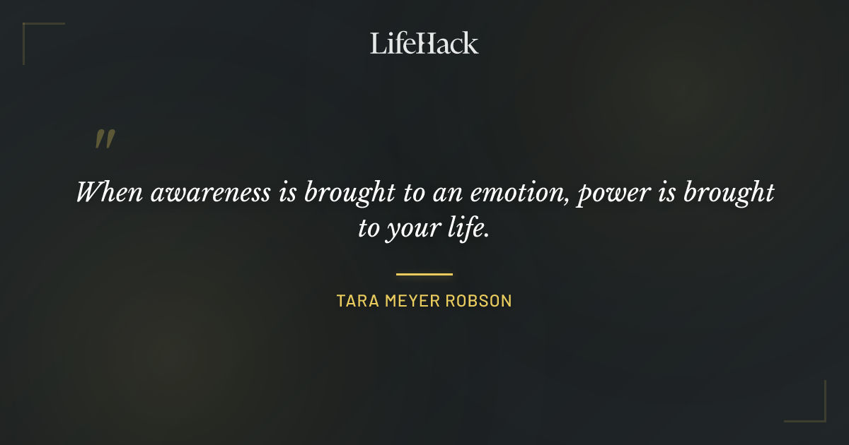Quote by Tara Meyer Robson