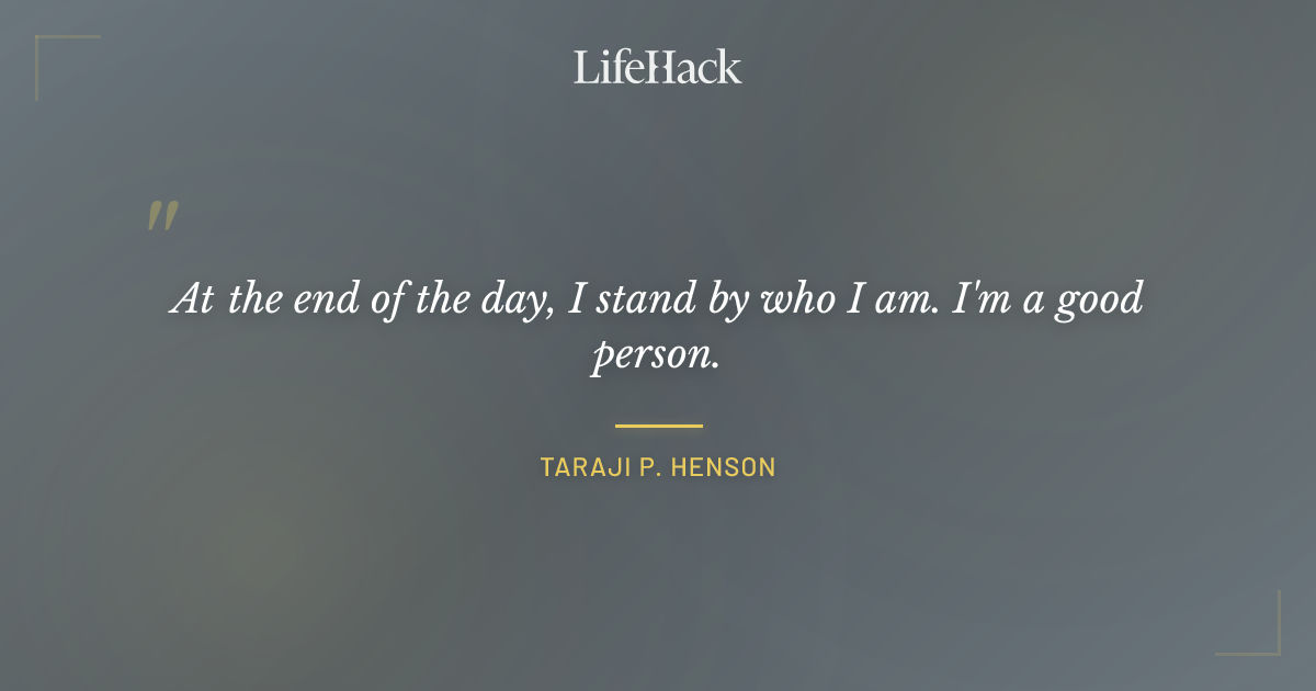 Quote by Taraji P. Henson