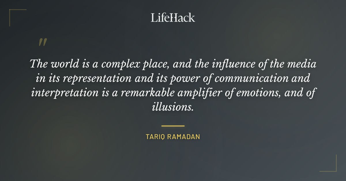 Quote by Tariq Ramadan