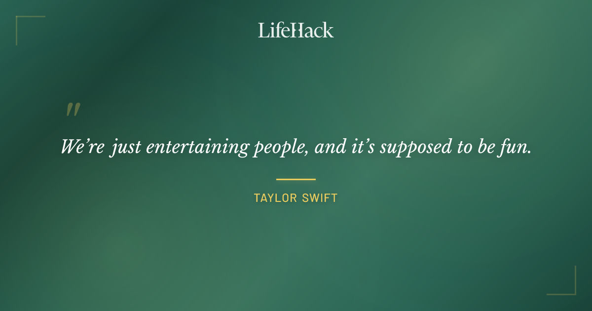 Quote by Taylor Swift