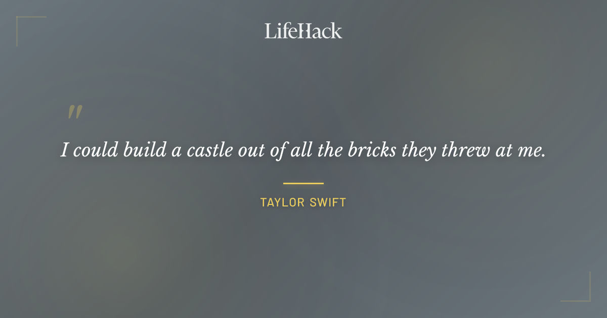 Quote by Taylor Swift