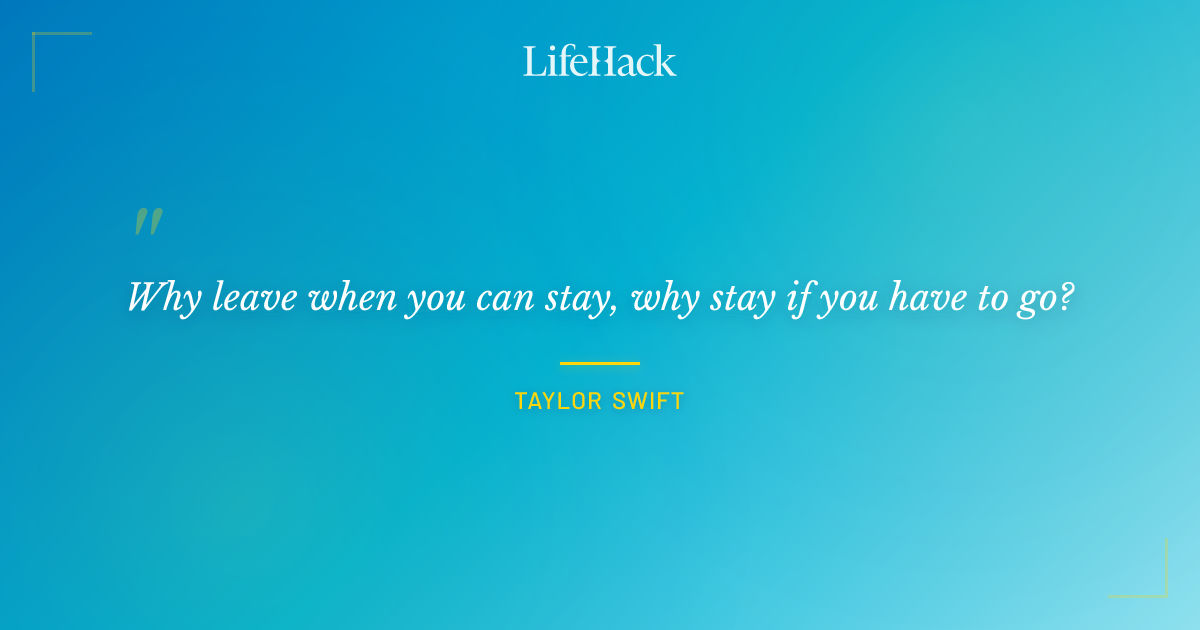 Quote by Taylor Swift