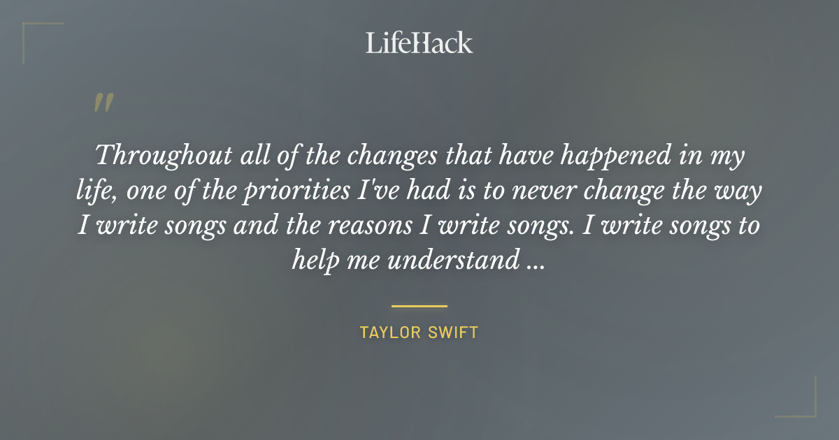 Quote by Taylor Swift