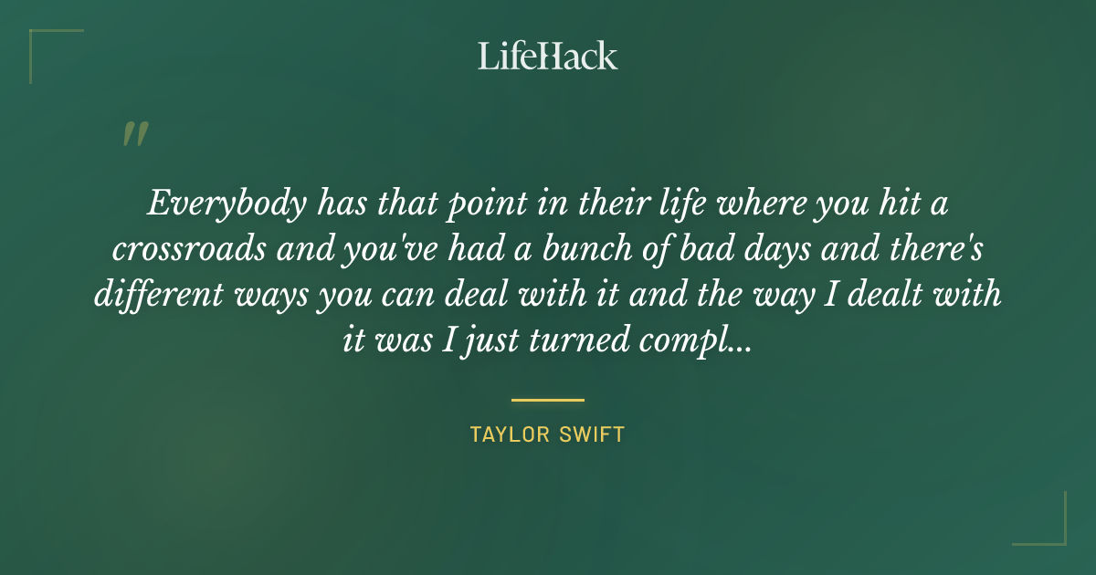Quote by Taylor Swift