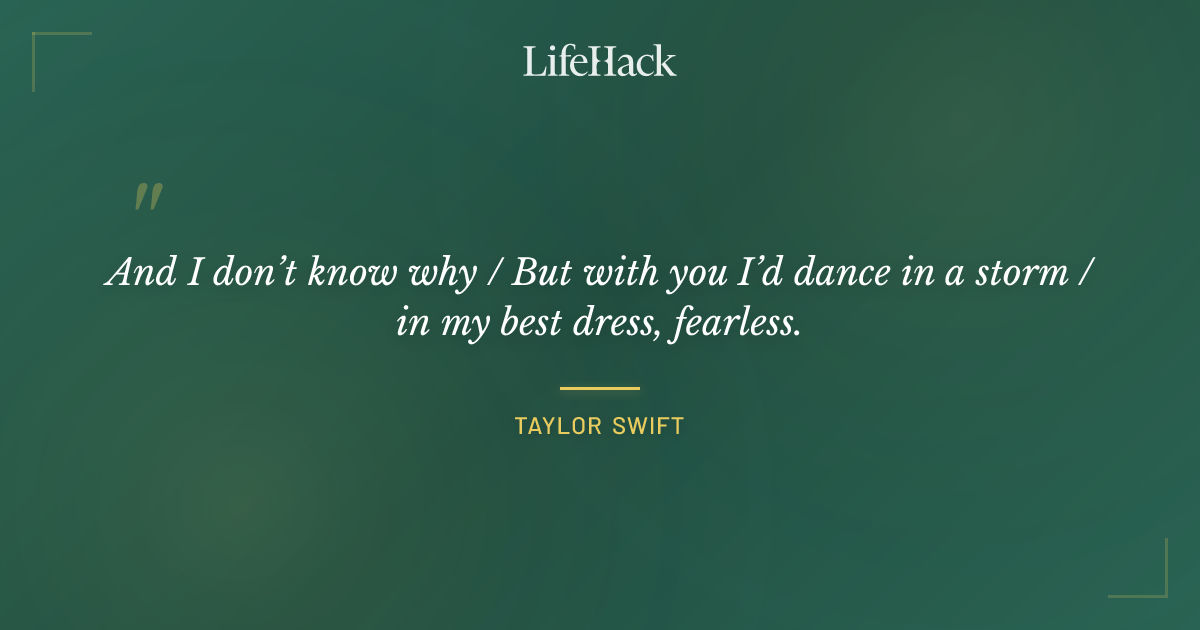 Quote by Taylor Swift