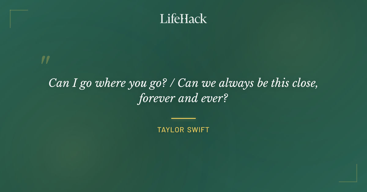 Quote by Taylor Swift