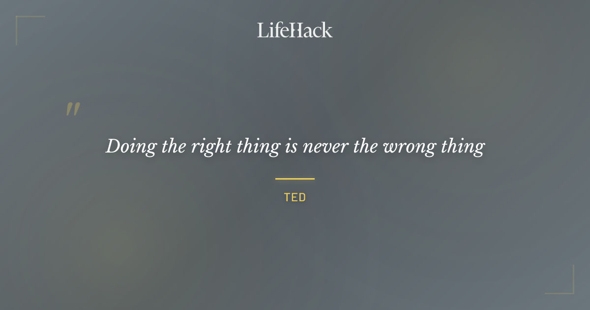 Quote by Ted