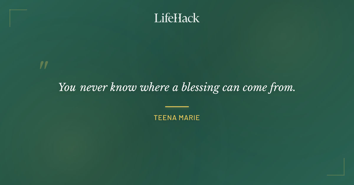 Quote by Teena Marie