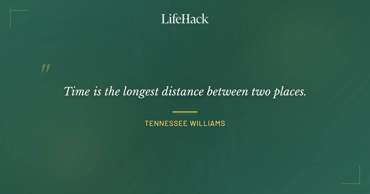 Quote by Tennessee Williams