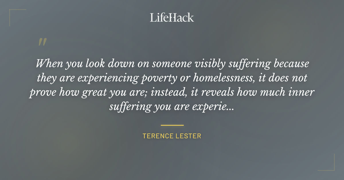 Quote by Terence Lester