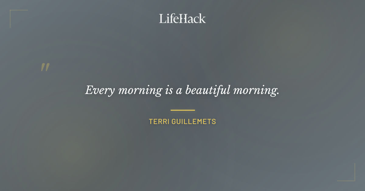 Quote by Terri Guillemets