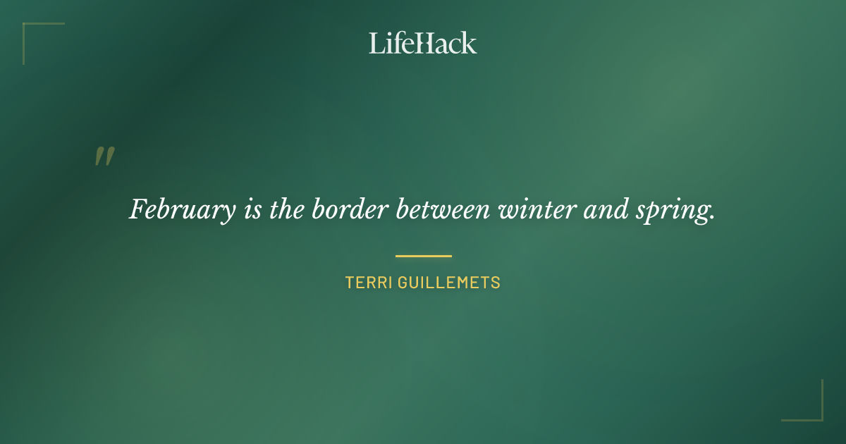 Quote by Terri Guillemets