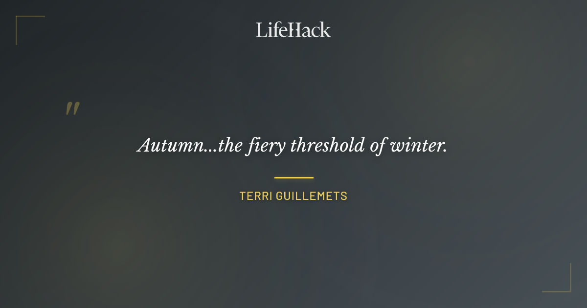 Quote by Terri Guillemets