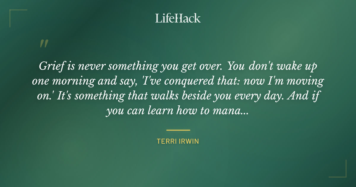 Quote by Terri Irwin