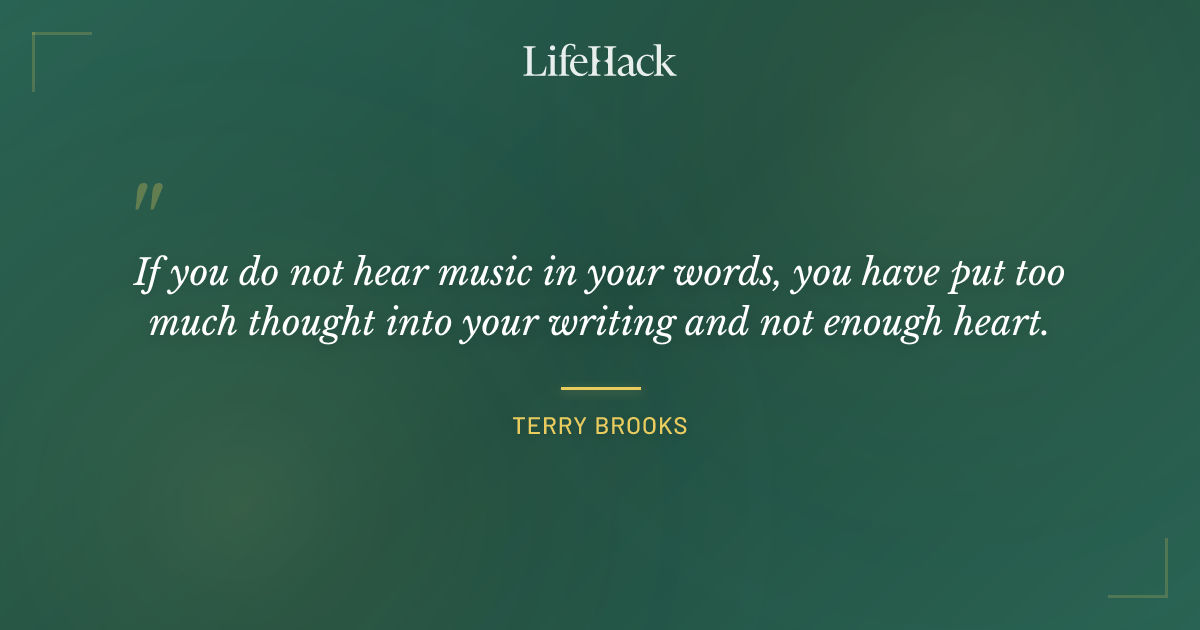 Quote by Terry Brooks