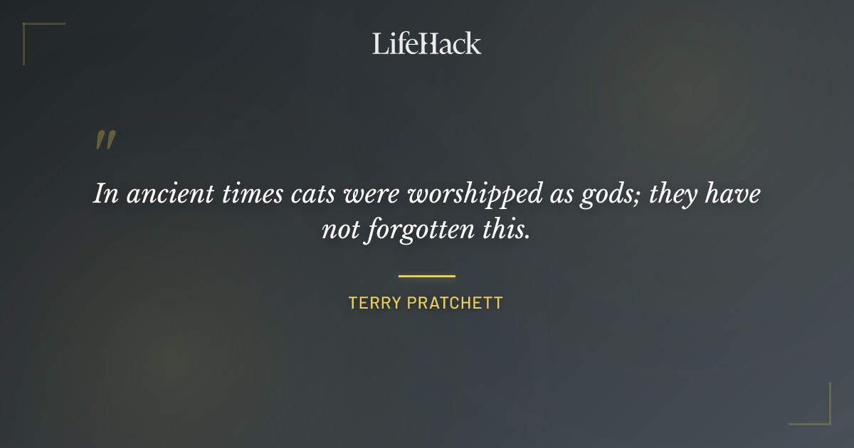 Quote by Terry Pratchett