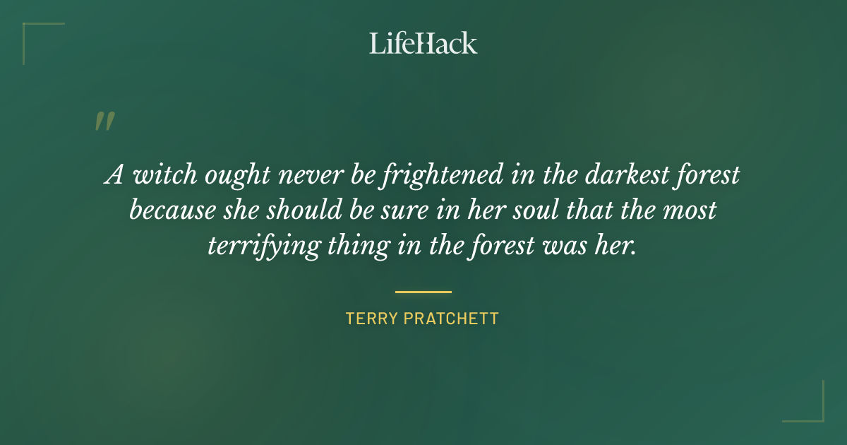 Quote by Terry Pratchett