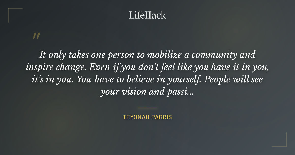Quote by Teyonah Parris