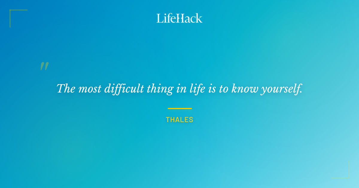 Quote by Thales