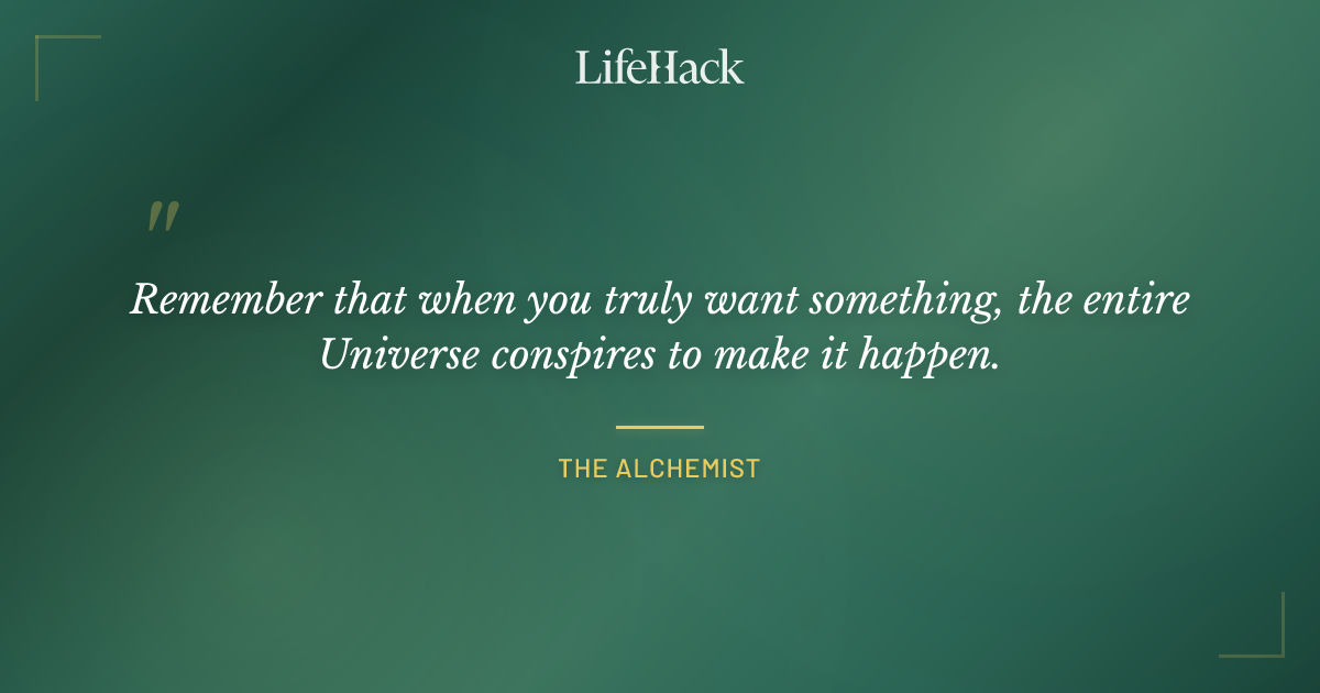 Quote by The Alchemist