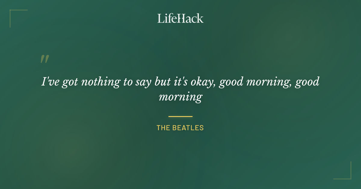 Quote by The Beatles