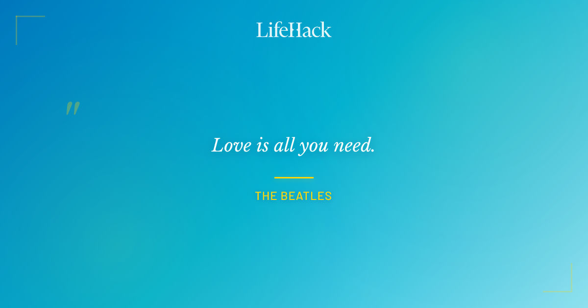 Quote by The Beatles