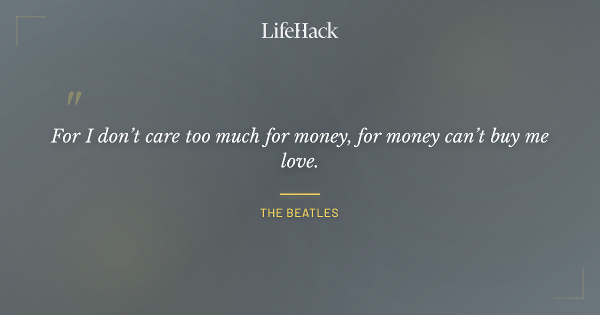 Quote by The Beatles