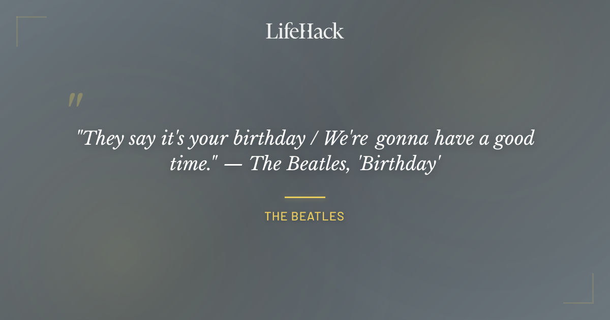 Quote by The Beatles