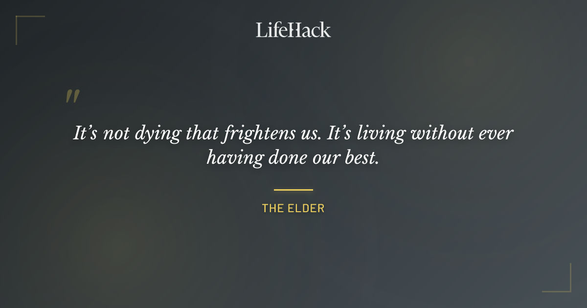 Quote by The Elder