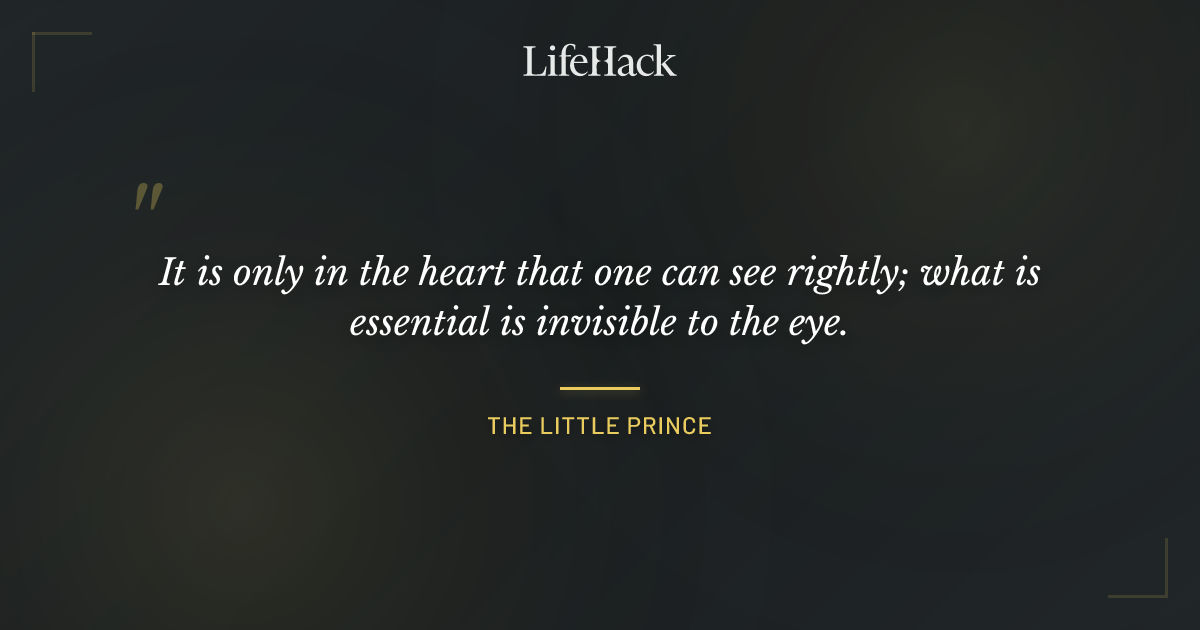 Quote by The Little Prince