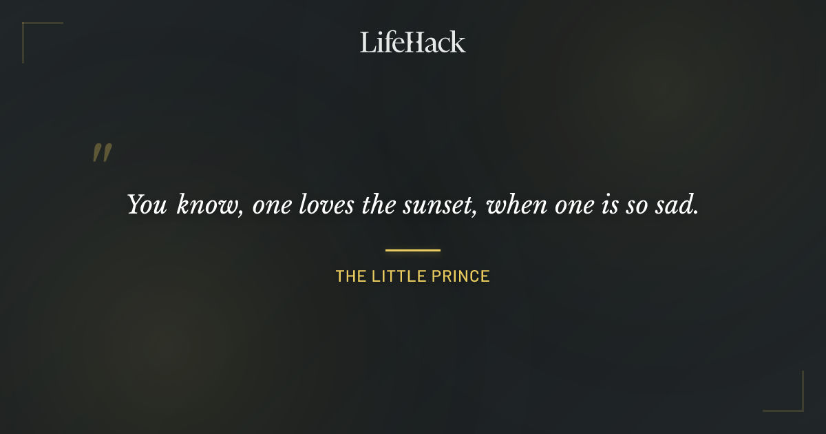 Quote by The Little Prince