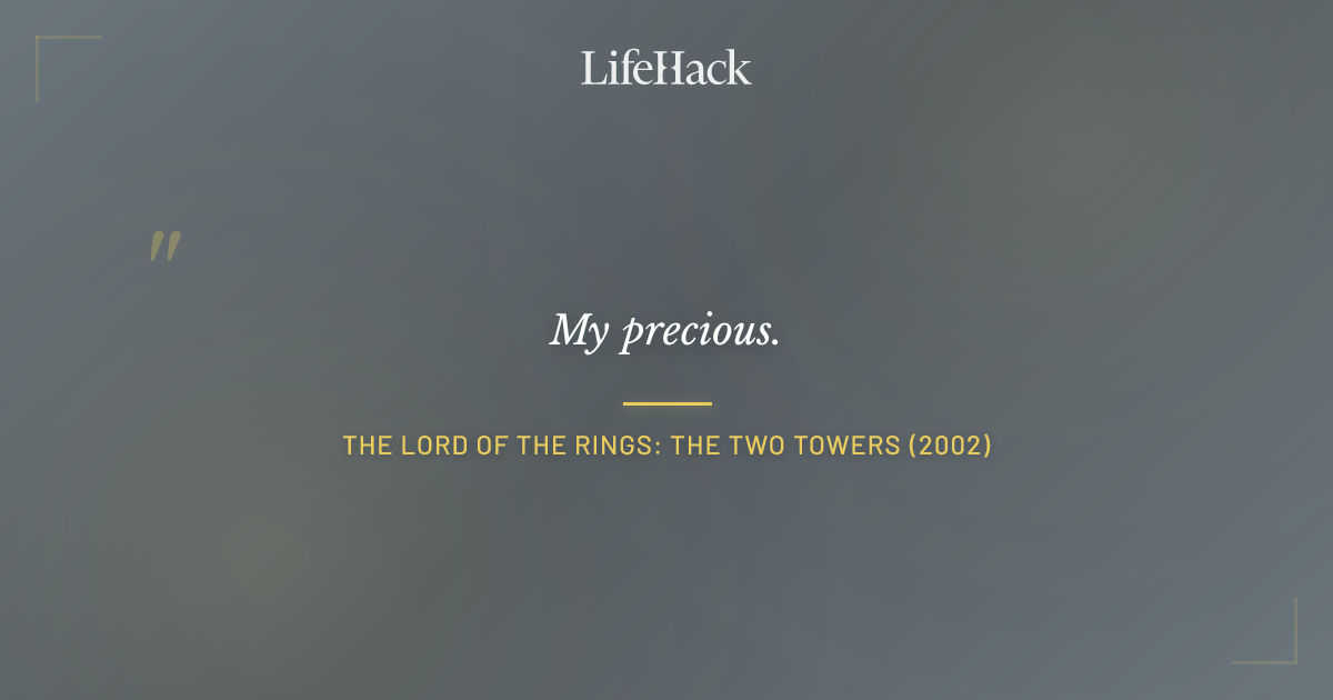 Quote by The Lord of the Rings: The Two Towers (2002)