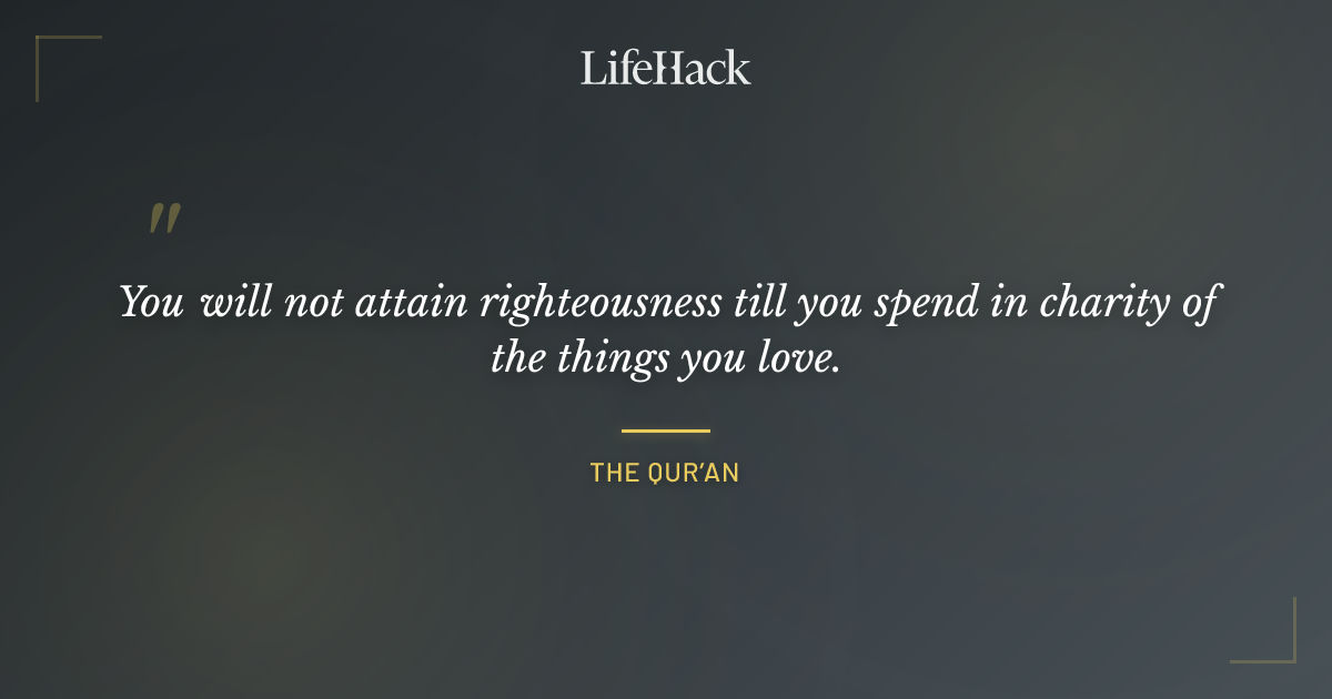 Quote by The Qur’an