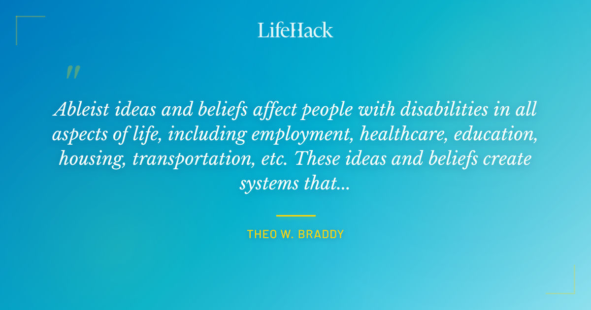 Quote by Theo W. Braddy