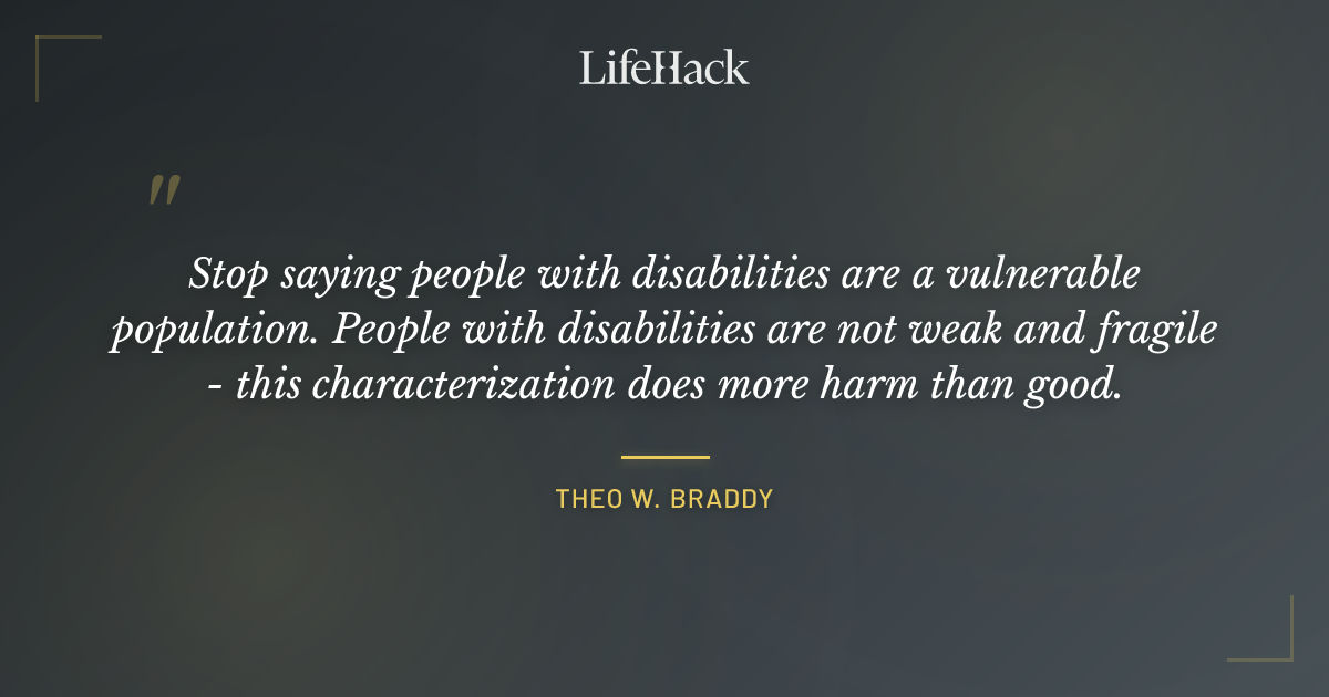 Quote by Theo W. Braddy