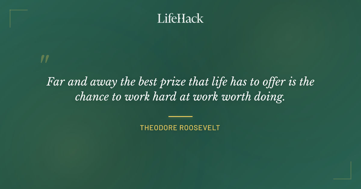 Quote by Theodore Roosevelt